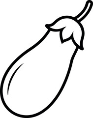Vector illustration of Eggplant