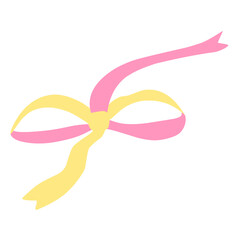 pink ribbon and bow