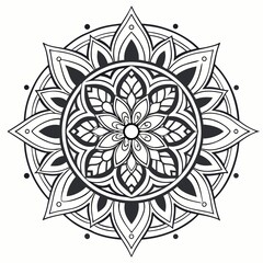 Harmony in Circles: A Mesmerizing Mandala Design
