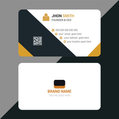 Simple and Elegant Business Card Layout
