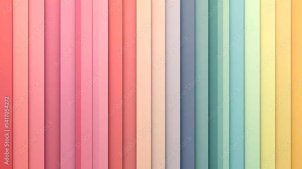 Poster soft pastel gradient background with smooth transitions for minimalist or aesthetic applications