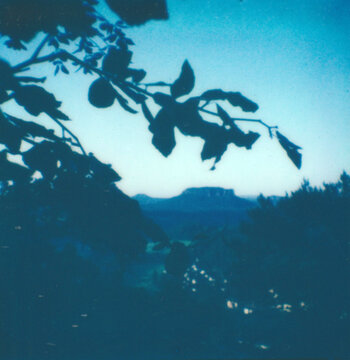 landscape of the mountains