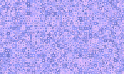 Fototapeta premium Abstract pastel purple square mosaic background. Perfect for website banners, presentations, or textile design. This subtle, textured image evokes feelings of calm and serenity.