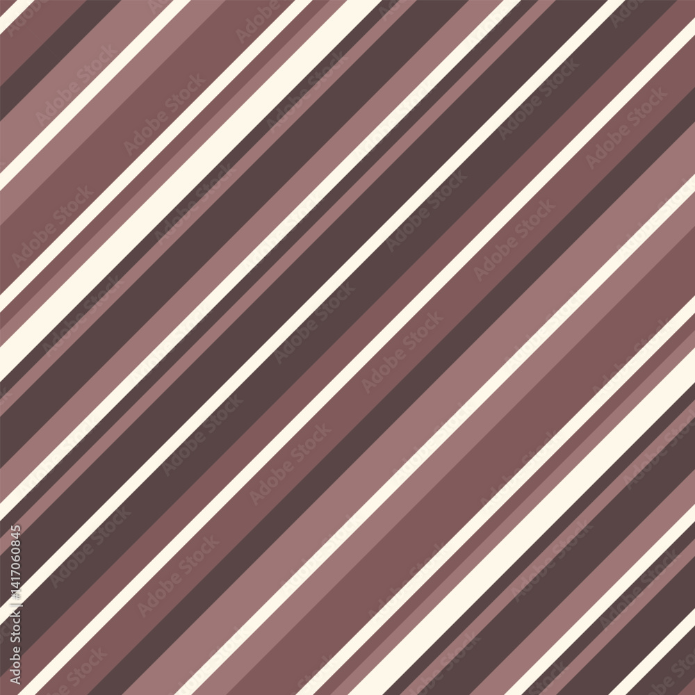 Poster elegant diagonal stripes in muted mauve and brown tones. perfect for website backgrounds, textile de