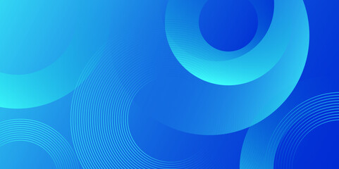 Blue modern and simple abstract banner art vector with shapes. Great for backgrounds, banners, posters, and digital designs with modern and artistic themes. wallpaper, banner, brochure, web layout. 