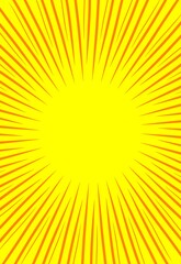Fototapeta premium Circus background of spiral rays vector illustration. Vintage radial pattern with sunbeams or starburst strip. Circus, carnival, summer fair or chapiteau backdrop.