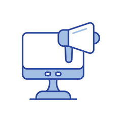 Digital Marketing Icon vector stock illustration