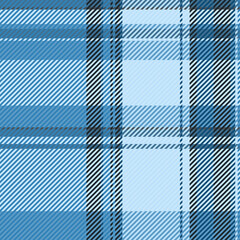 Obraz premium Serene blue plaid pattern, perfect for textile design, apparel, or website backgrounds. Its calming color palette evokes tranquility and sophistication.