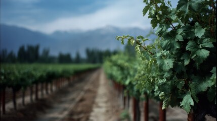 Fototapeta premium Three ceramic bowls of soup with a vibrant striped cloth create a cozy, artisanal dining scene on a wooden table.