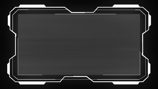 Sci-fi Frame concept Futuristic HUD Interface Screen Design. Digital callouts titles. HUD UI GUI futuristic user interface elements set. High tech screen video game. virtual reality cyberspace, hud ui