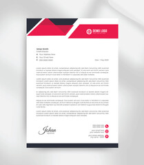 Minimal Corporate Letterhead Template  Professional Business Letterhead Design