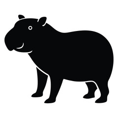 rhino cartoon isolated