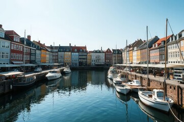 Obraz premium Charming Nyhavn in Summer