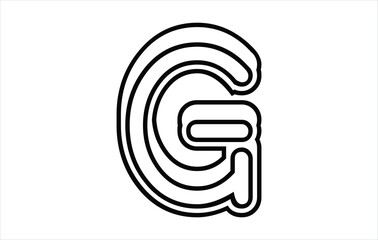 Elegant Letter G logo Vector Template Initial Letter G Logo Design Vector Template. Creative And Modern G logo