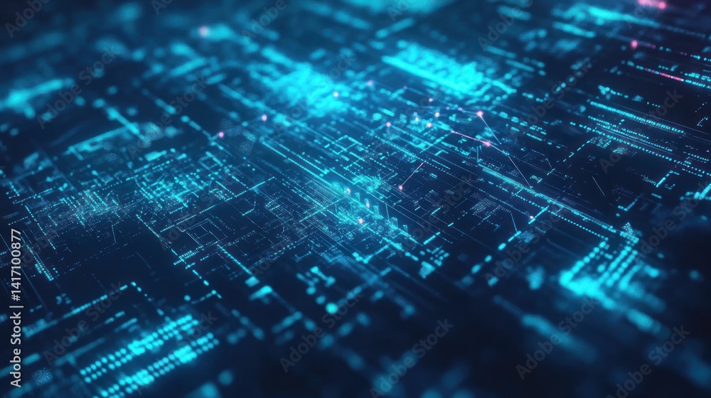 Poster digital circuit network design