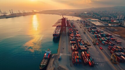 A special economic zone dedicated to logistics and export services