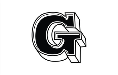 Elegant Letter G logo Vector Template Initial Letter G Logo Design Vector Template. Creative And Modern G logo