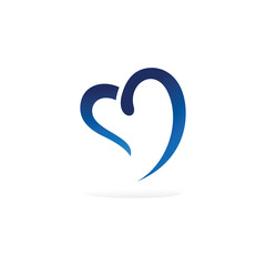 Fototapeta premium circle wave logo vector icon illustration