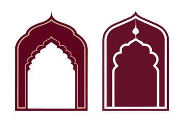 Traditional Ethnic Art Festival Frame Decoration Vector Design