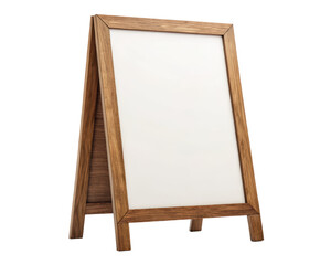 wooden empty sign board isolated PNG