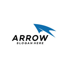 arrow logo design template illustration vector