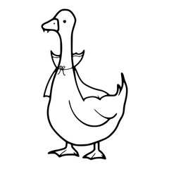 silly geese with vampire costume