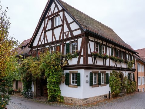 Historic Architecture in Germany: Bavarian Charm at Das schiefe Haus in Forchheim