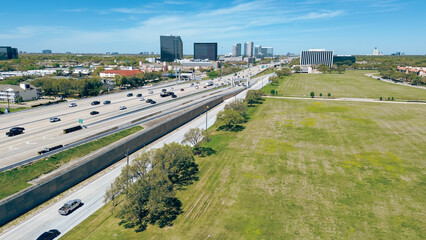 Large vacant land along busy Sam Houston Tollway in rapid growing Westchase business district,...