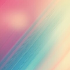 Obraz premium Soft, pastel gradient background with diagonal lines.