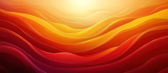 Fototapeta premium Abstract Heat Waves Background