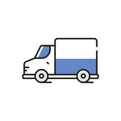 Delivery Van Vector icon
