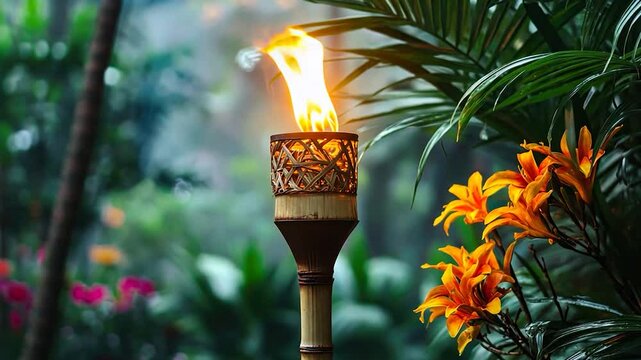 lantern in the garden