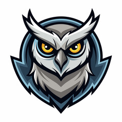 Obraz premium Owl Logo Design. A Powerful Symbol of Wisdom