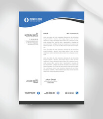 Creative Corporate Letterhead Template  Clean & Professional Design