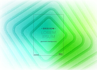 Flat vector. Minimal geometric background. Dynamic shapes composition. Eps10 vector.