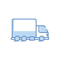 Delivery Truck Vector icon