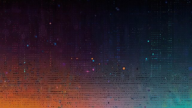 abstract background with binary code