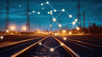 Night Train Tracks Network