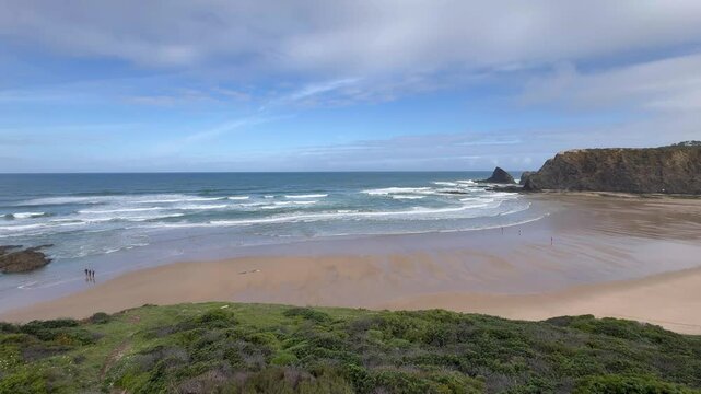 Odeceixe Beach, Portugal in 4K 
