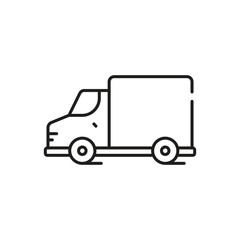 Delivery Van Vector icon