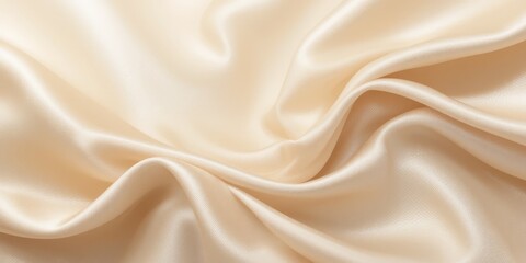 Luxurious Cream Silk Drape