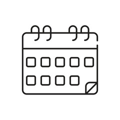 Schedule Vector icon