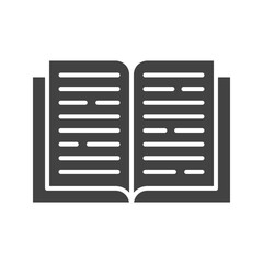 Book icon vector image. Suitable for mobile apps, web apps and print media.