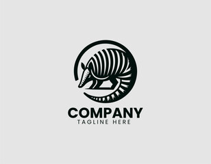 Armadillo Vector Logo Design