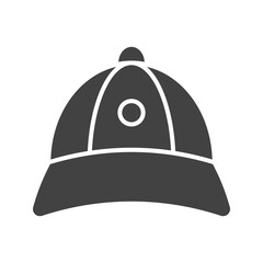 Cap icon vector image. Suitable for mobile apps, web apps and print media.