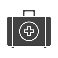 First Aid Kit icon vector image. Suitable for mobile apps, web apps and print media.