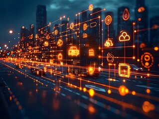 Visualizing the complex interconnections of a dynamic supply chain network