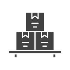 Packages icon vector image. Suitable for mobile apps, web apps and print media.