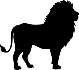 black horse silhouette