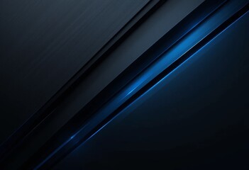 Abstract Diagonal Lines in Dark Blue and Black